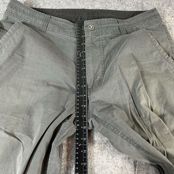 Kuhl Pants Mens 36X32 Pockets Stretch Straight Fit Gray Hiking Slax Workwear - Picture 4 of 13